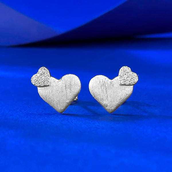 Heart on Heart Earrings