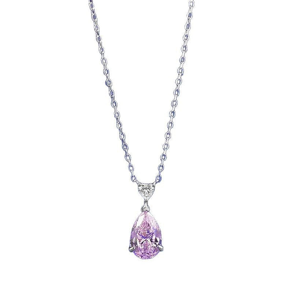 Love Heart Pear-shaped Necklace