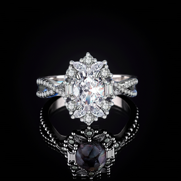 Oval Dove Egg Ring