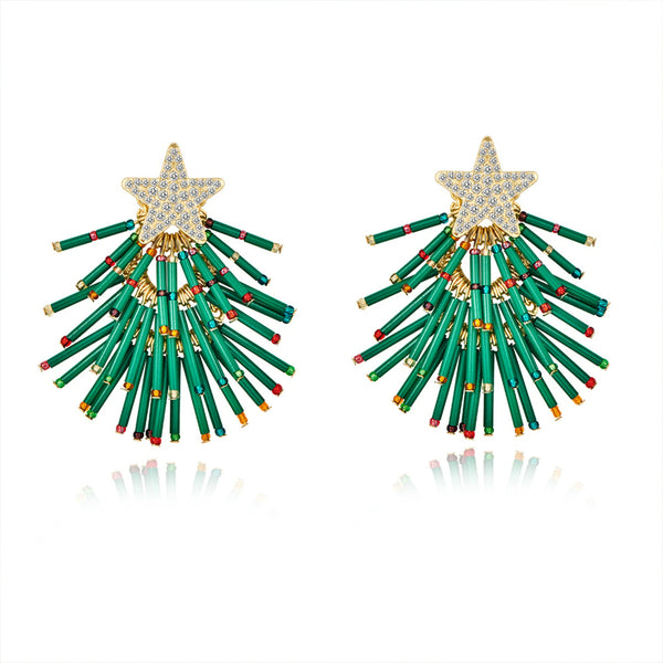 Star Christmas Tree Jewelry Set