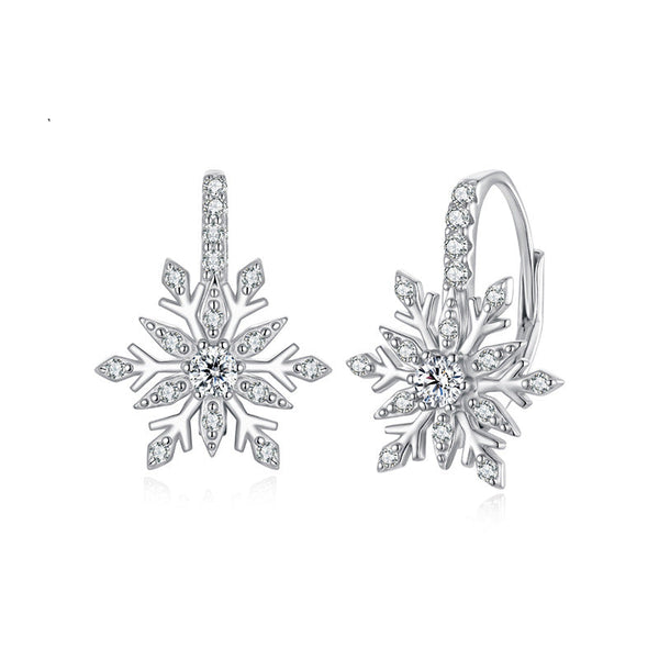 Ice Flower Earrings