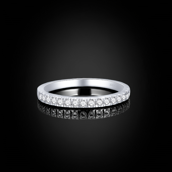 Starry Night Crushed Ice Ring