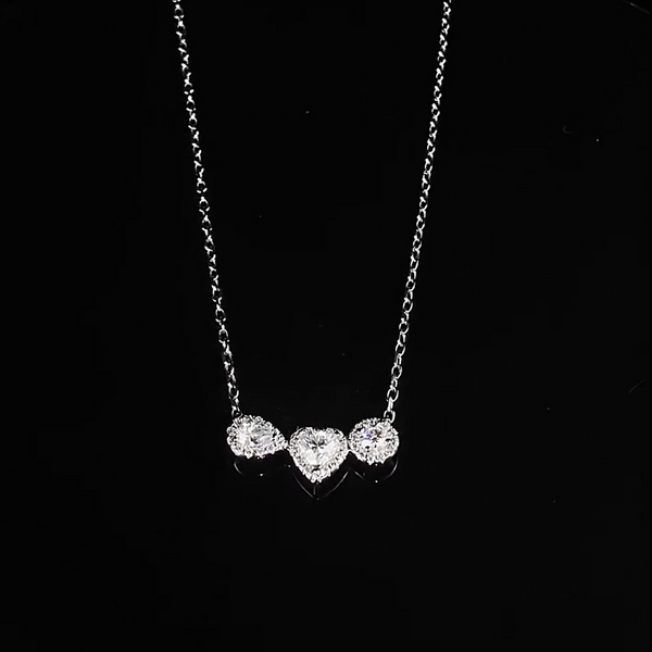 XYMQ Jewelry Moissanite heterosexual pendant 925 sterling silver fashion trend Appear white Appear straight 2025 new