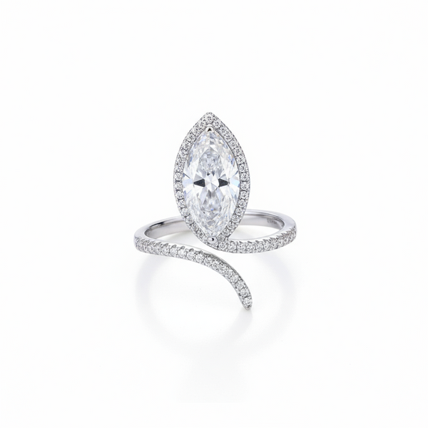 Horseshoe-shaped Open-Ended Ring Versatile Ring for European and American Fashion