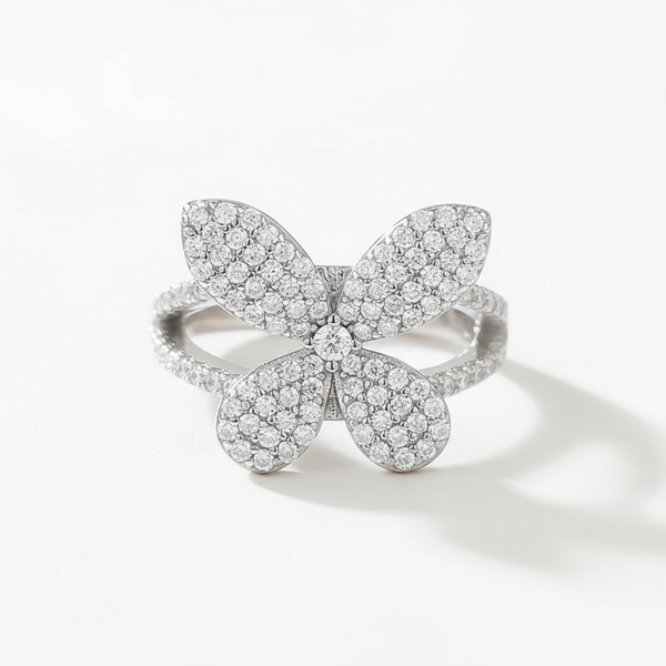 Dancing Butterfly Ring