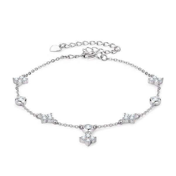 Luxury Elegance Four-Leaf Clover Bracelet