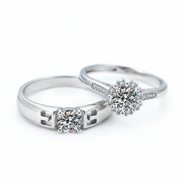 Love of a Lifetime Couple's Rings