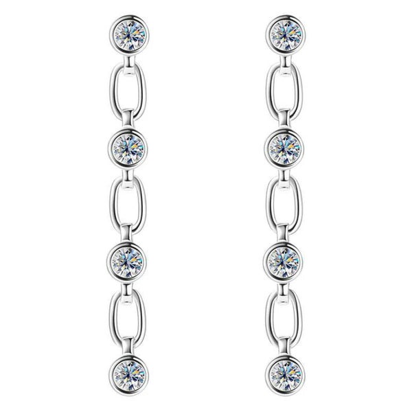 Fringe Chain Earrings